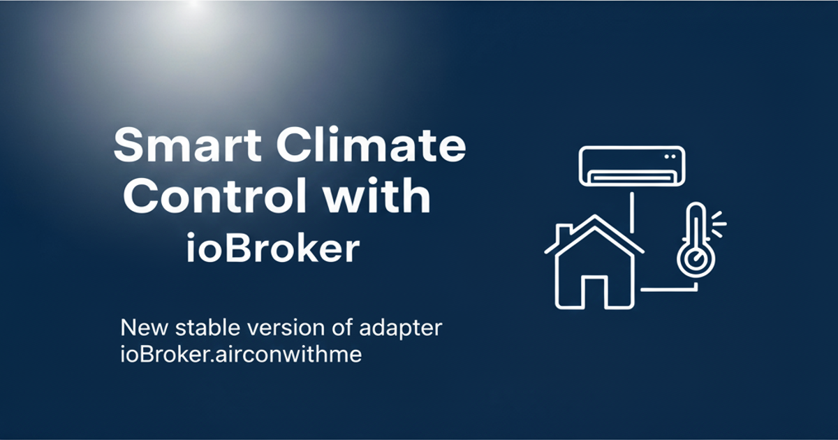 Bringing Mitsubishi Aircondition Control to ioBroker
